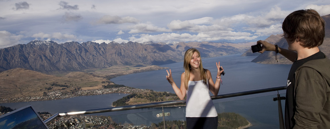 Study abroad in New Zealand: A Smile over Queenstown