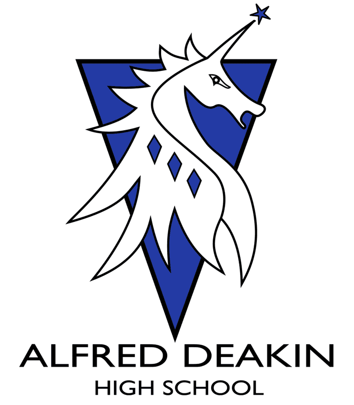 Alfred Deakin High School Logo
