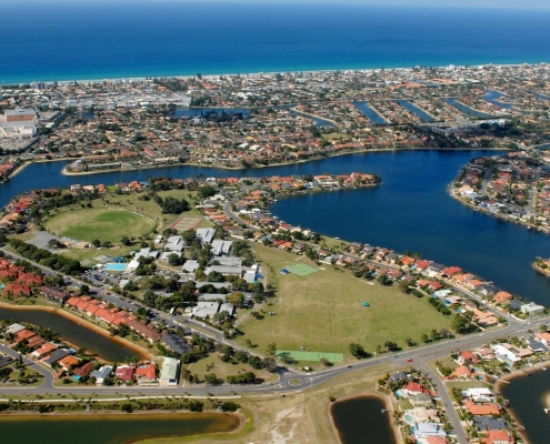 Merrimac State High School Aerial 1