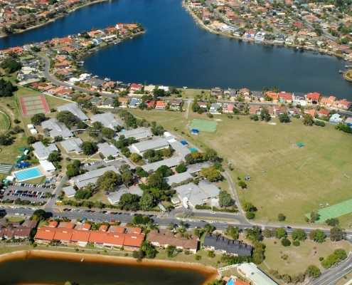 Merrimac State High School Aerial 2