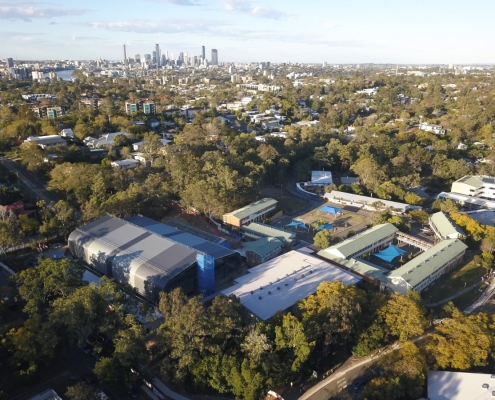 Aerial Aerial Indooropilly SHS