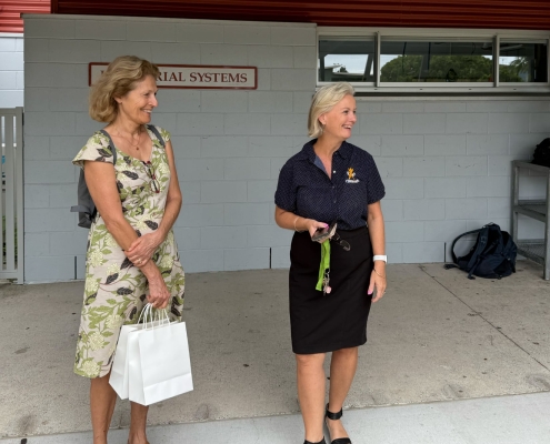 Anne (Highschool Australia); Heidi (International Coordinator CSC) Anne (Highschool Australia); Heidi (International Coordinator CSC)