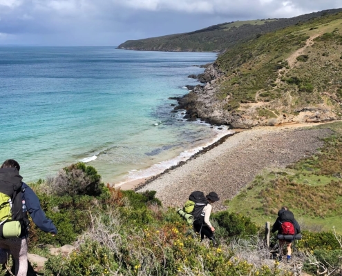 Tramping on Kangaroo Island