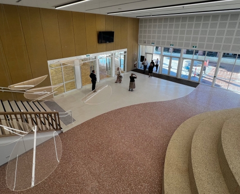 New Building Presentation Area New Building Presentation Area