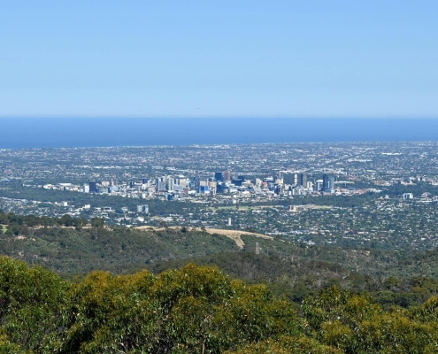 Adelaide - View from Mount Lofty Adelaide - View from Mount Lofty